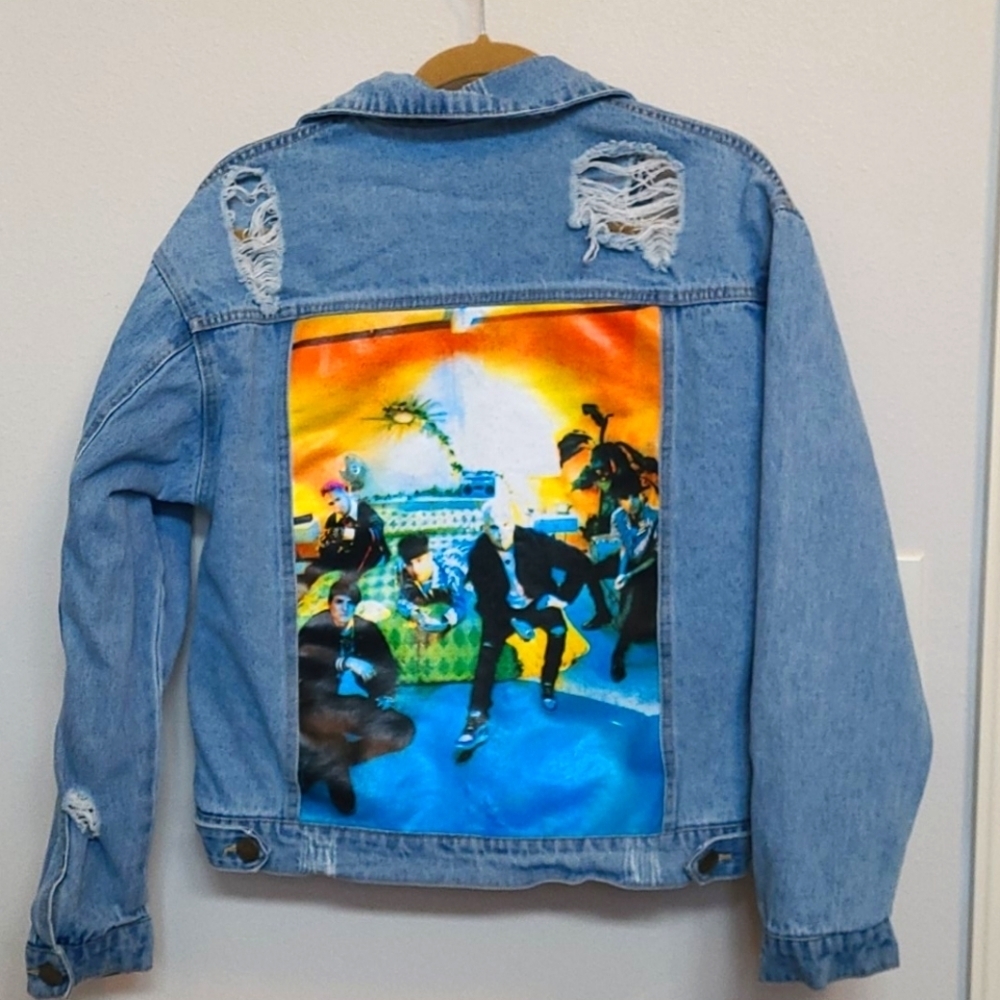 Vintage CVCO Band Denim Jacket